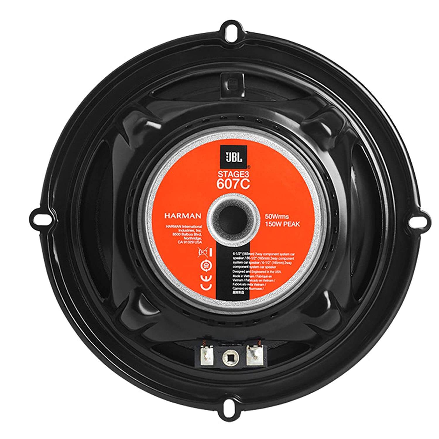 JBL Stage3 607C 6-12 Two-Way Car Audio Component System