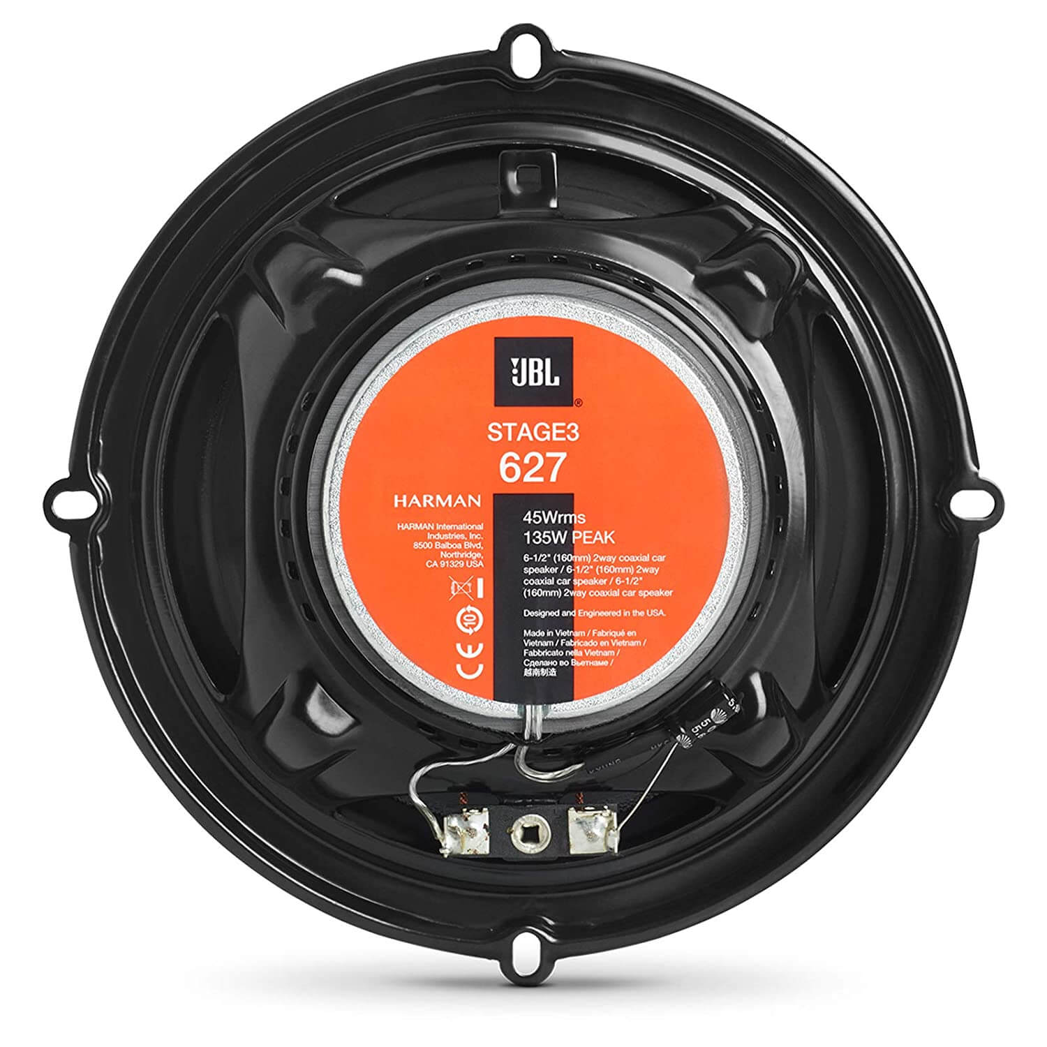 JBL Stage3 627 6-12 2- Way Coaxial Speaker System