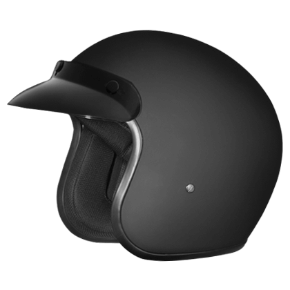 Studds Jetstar Classic Plain Open Face Helmet