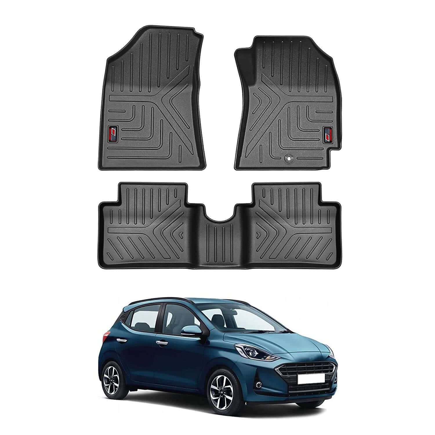 Buy GFX Hyundai Grand i10 Nios 2019 Onwards LLM LifeLong TPV Mats in Bangalore