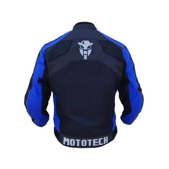 Scrambler Air Motorcycle Riding Jacket - Blue