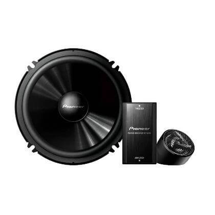 Pioneer TS-C601IN Separate 2 Way Component Speaker (Black) (16cm)