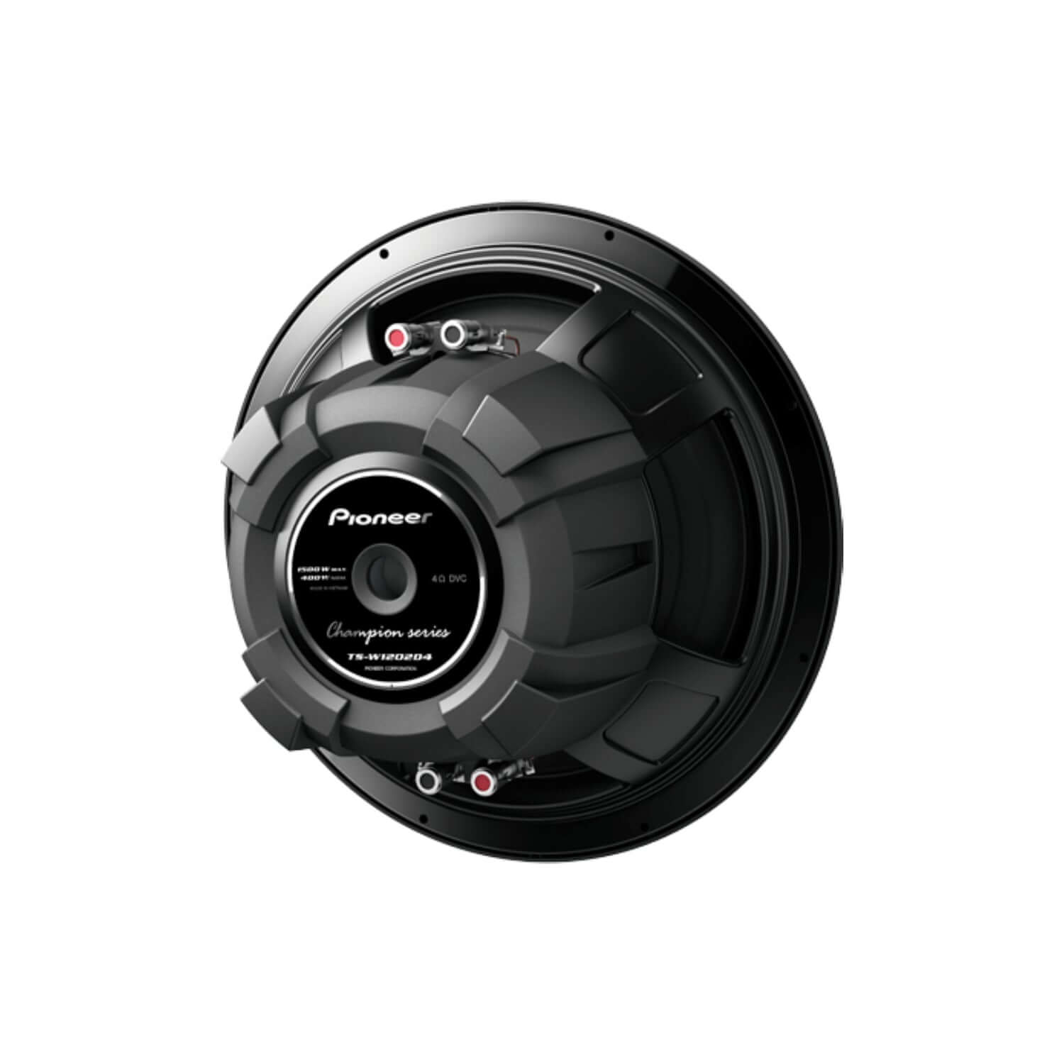 Pioneer TS-W1202D4 New Champion Series Powerful Subwoofer Champion Series Loud Experience at 1500W Maximum Power