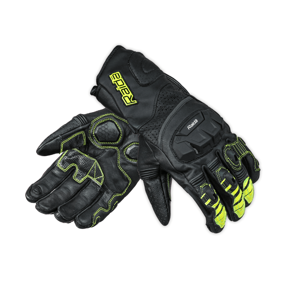 Raida AeroPrix Motorcycle Gloves (Hi-Viz)