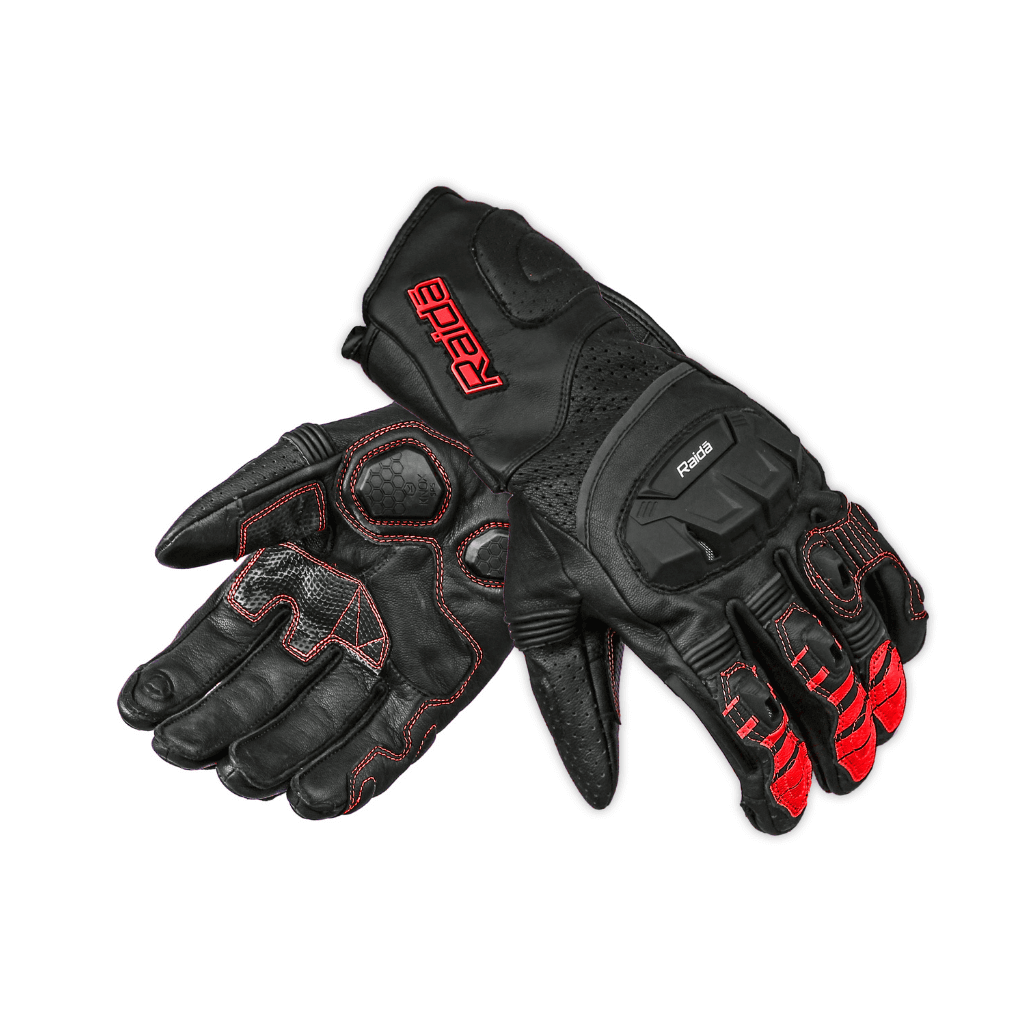 Raida AeroPrix Motorcycle Gloves (Red)