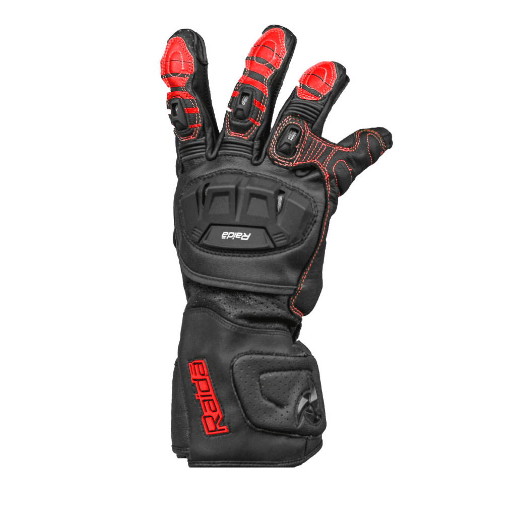 Raida AeroPrix Motorcycle Gloves (Red)