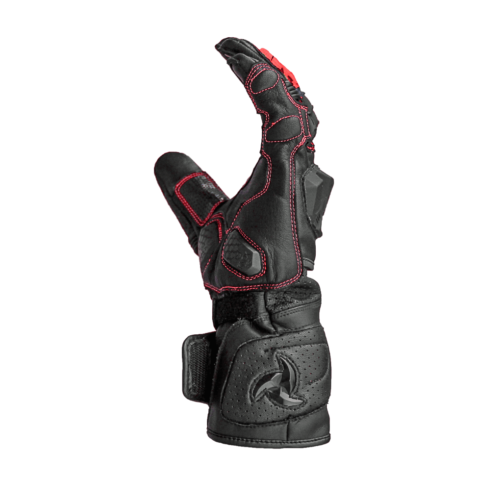 Raida AeroPrix Motorcycle Gloves (Red)