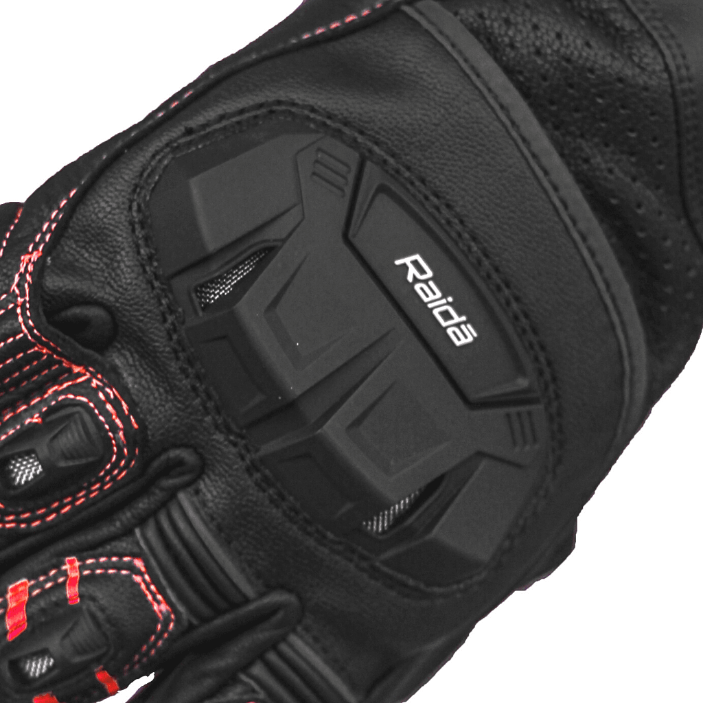 Raida AeroPrix Motorcycle Gloves (Red)