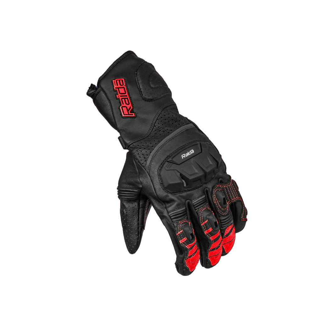 Raida AeroPrix Motorcycle Gloves (Red)