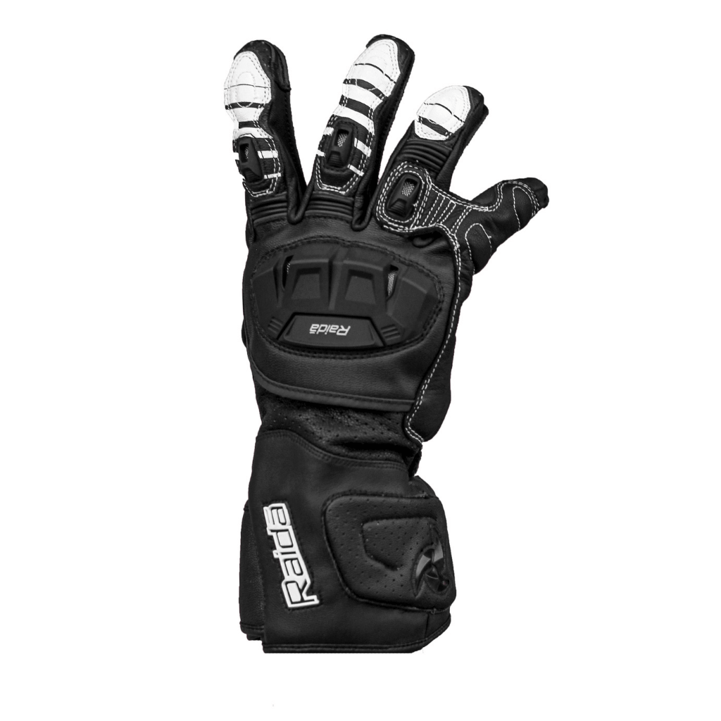 Raida AeroPrix Motorcycle Gloves (White)