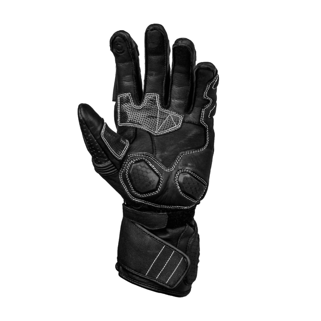 Raida AeroPrix Motorcycle Gloves (White)