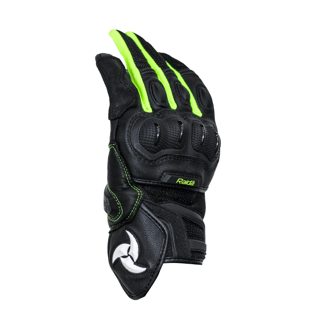 Raida AirWave Motorcycle Gloves (Hi-Viz)