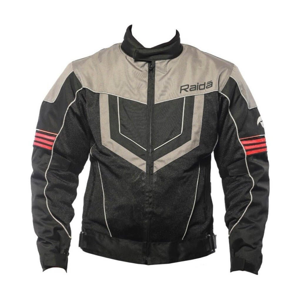 Raida TourBine Motorcycle Jacket With Armor – (Grey)