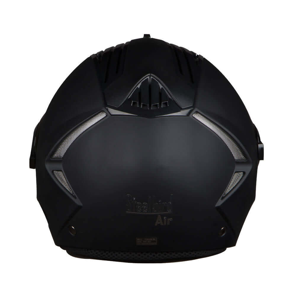 Durable Steel Bird Air SBA-3 Helmet with Golden Visor (Black) in Bangalore