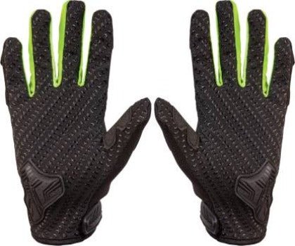 Studds SMG-6 Motorcycle Riding Gloves (Flourescent Green,)