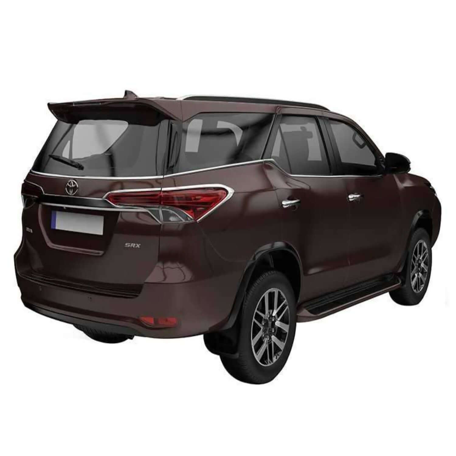 Galio Chrome Finish Tail Lamp Garnish Cover For Toyota Fortuner(2016 onwards)(Set of 4 Pcs.) Bangalore