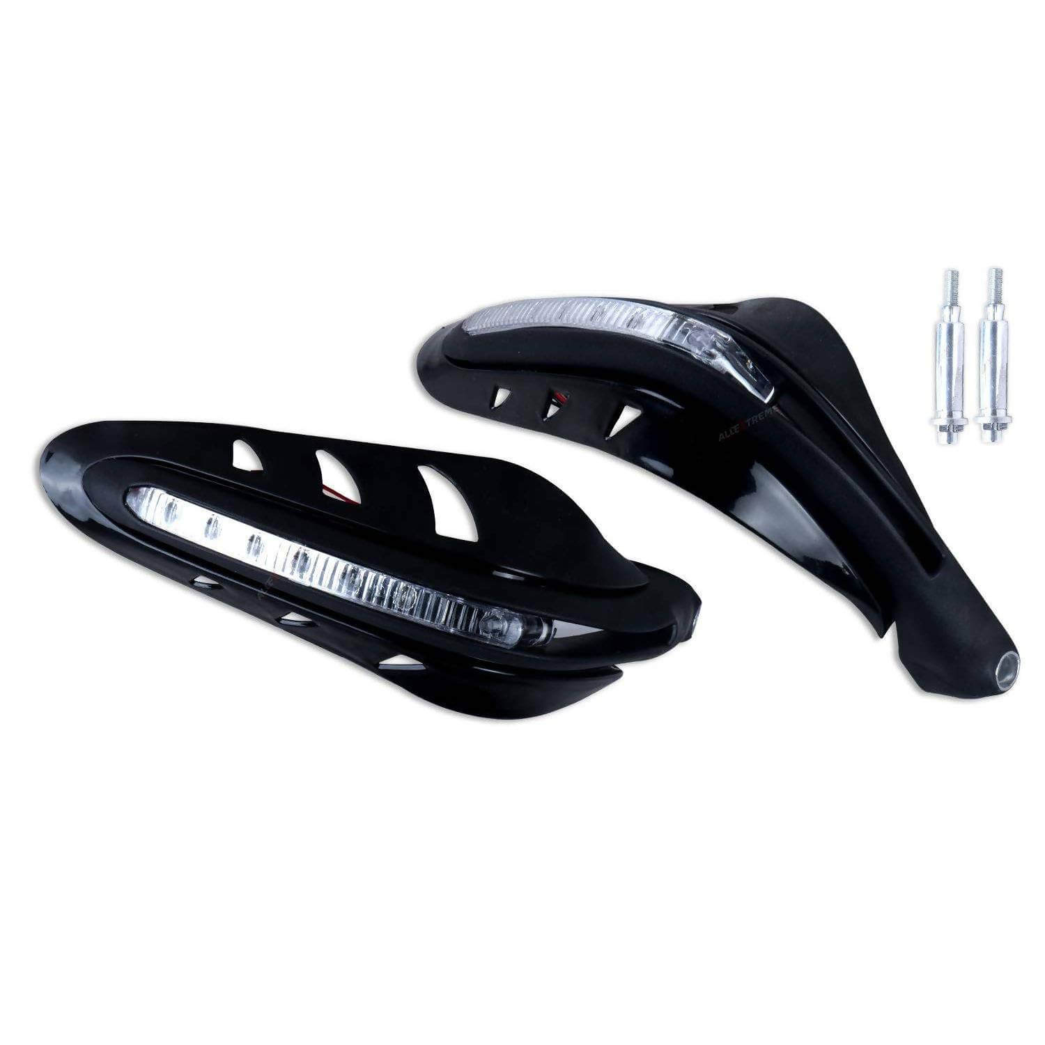 Generic Universal Handle Guards With Indicators For All Bike and Scooters