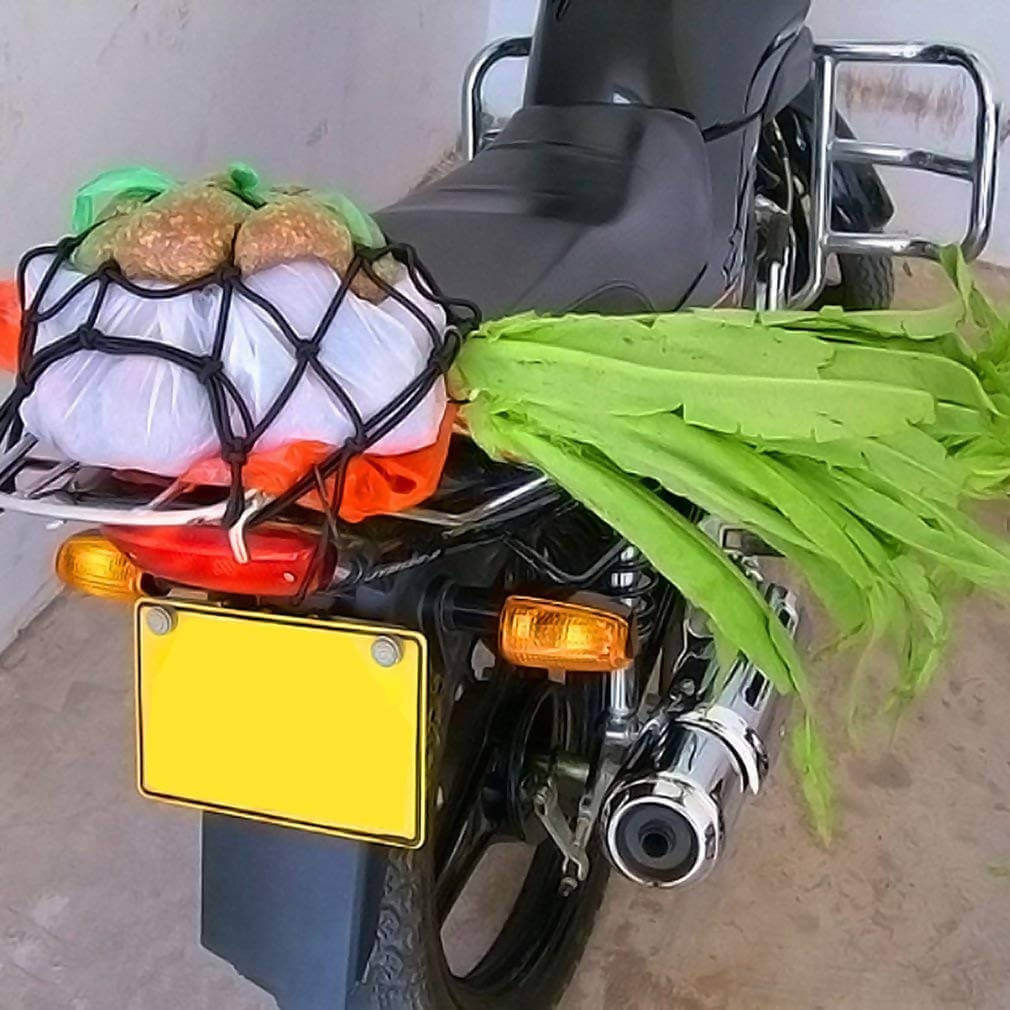Vatsas Universal Bungee Cargo Luggage Net Holder for Bike and Motorcycle in Bangalore