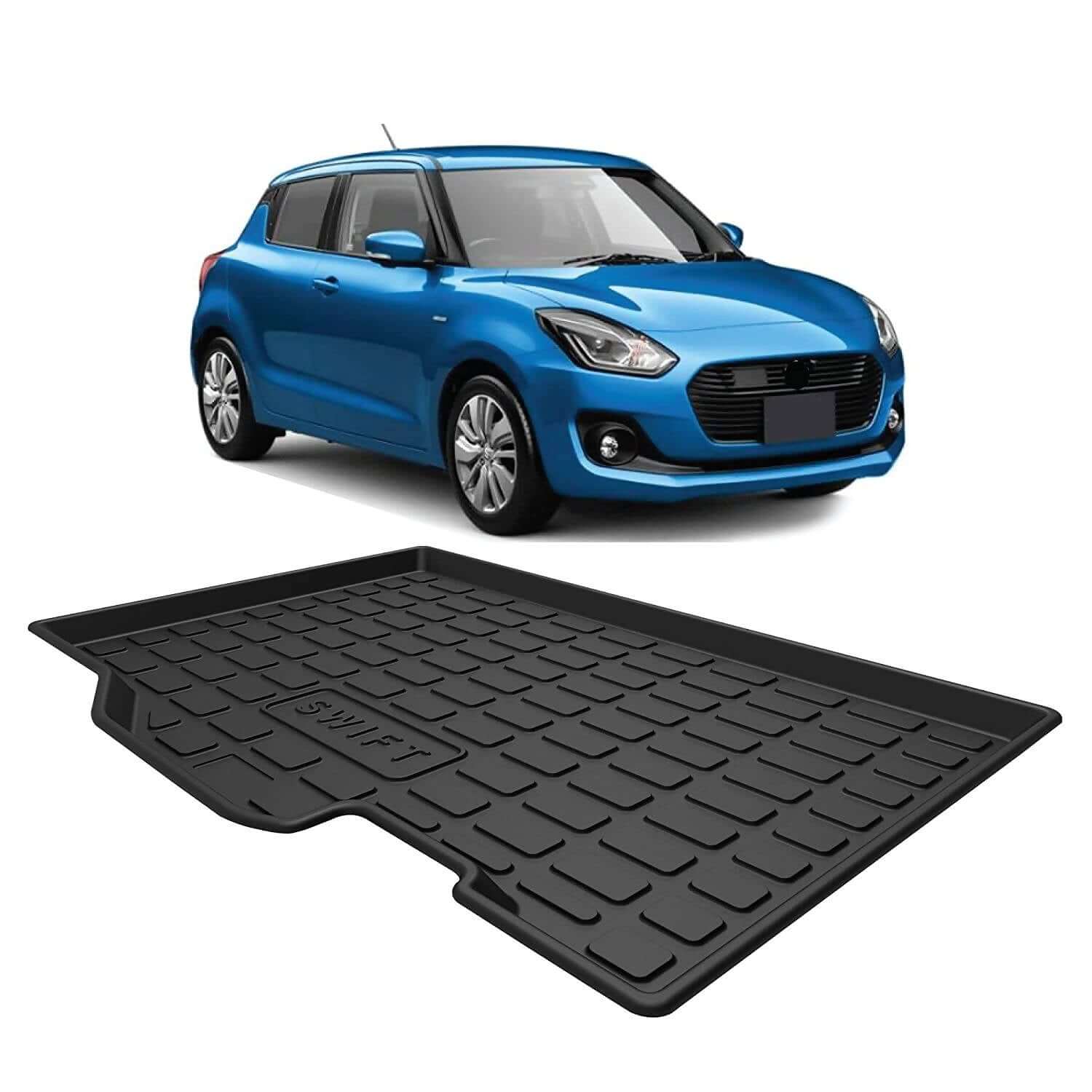 GFX Car Trunk/Boot Mat For Maruti Suzuki Swift (2018 Onwards)