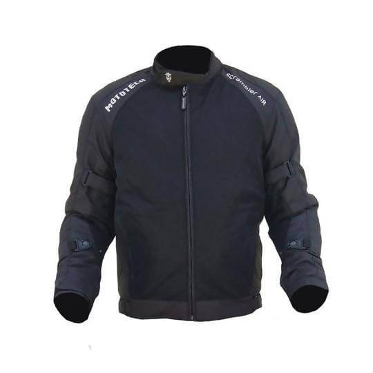 Scrambler Air Motorcycle Riding Jacket v2 - Black