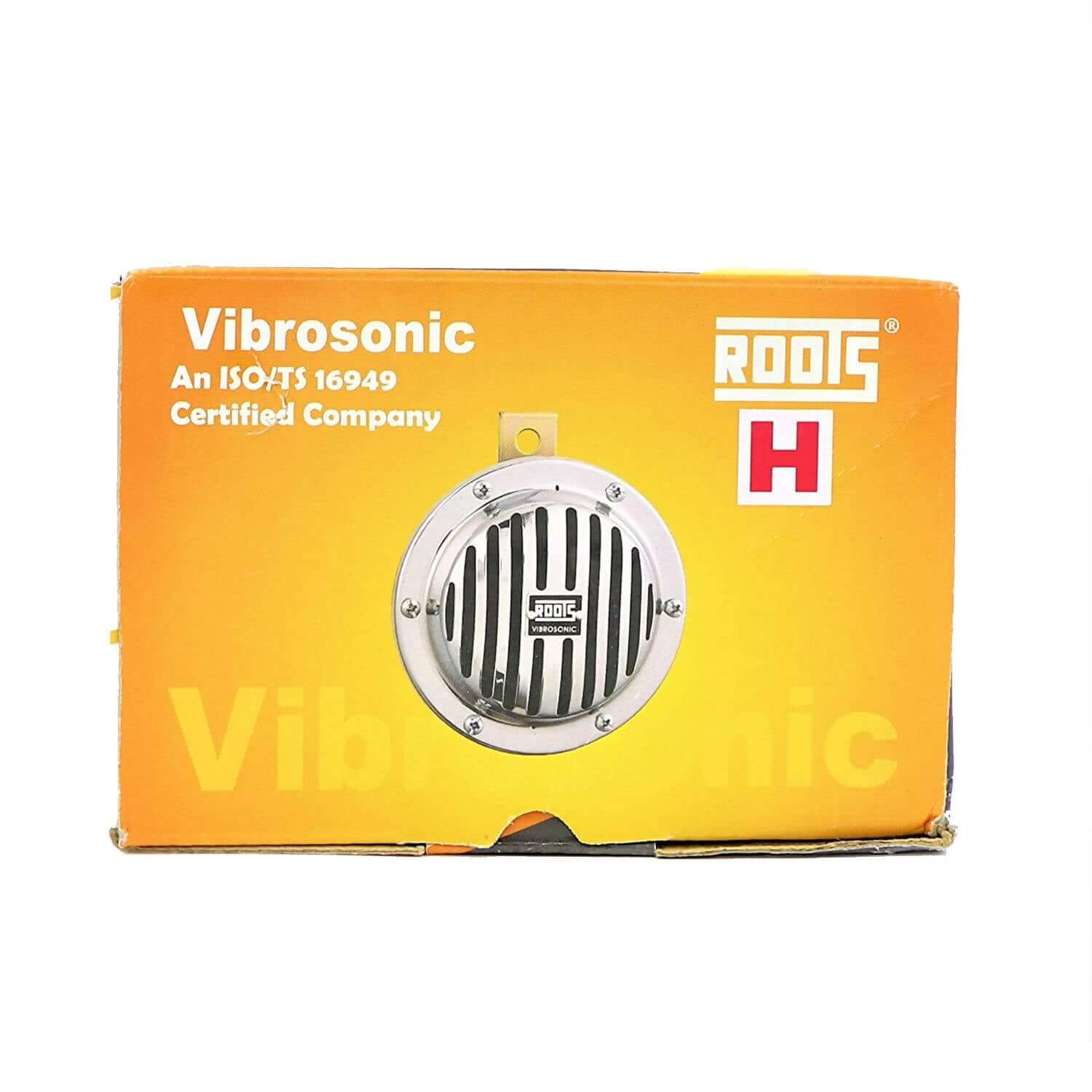 Roots Vibrosonic high and low tone horn set for motorcycles and cars in Bangalore