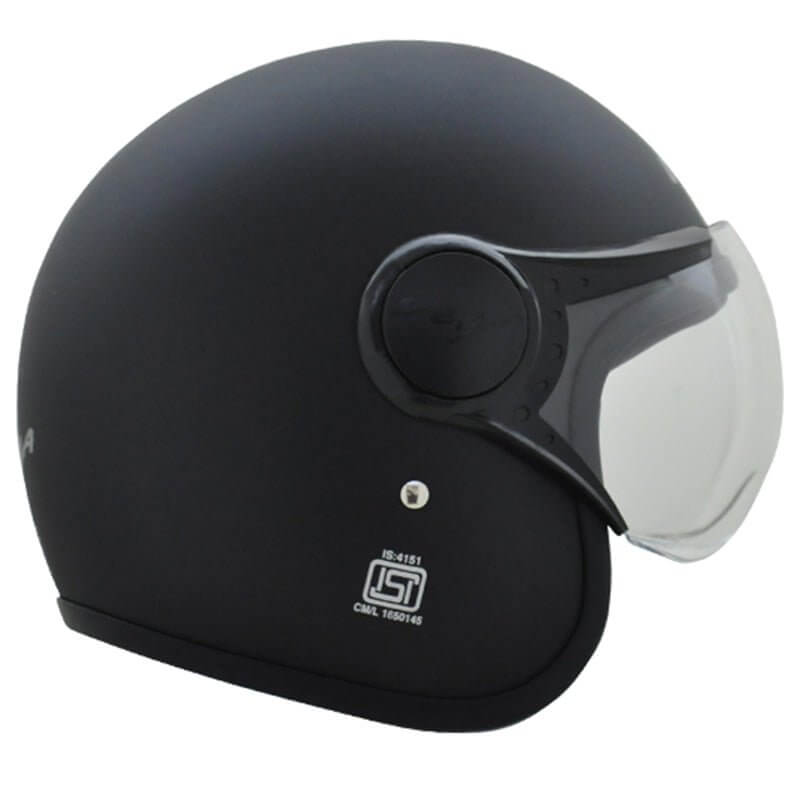 Vega JET W/Visor Dull Black Helmet