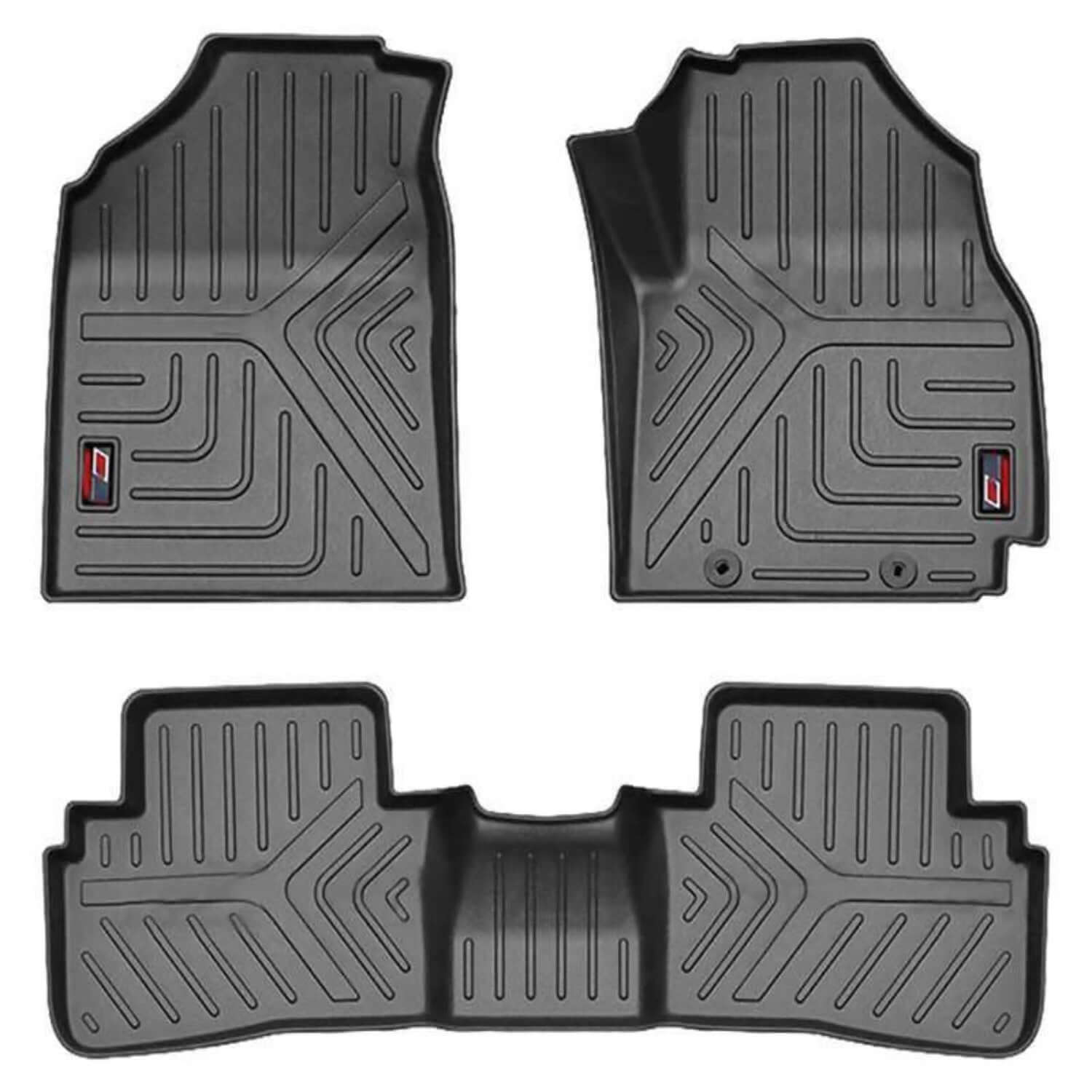 GFX Life Long Floor Mats For Maruti Suzuki Brezza (2016 Onwards)(Set of 3 Pcs.)