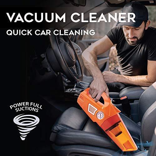 myTVS TI-8 3-in-1 Powerful Car Vacuum Cleaner 