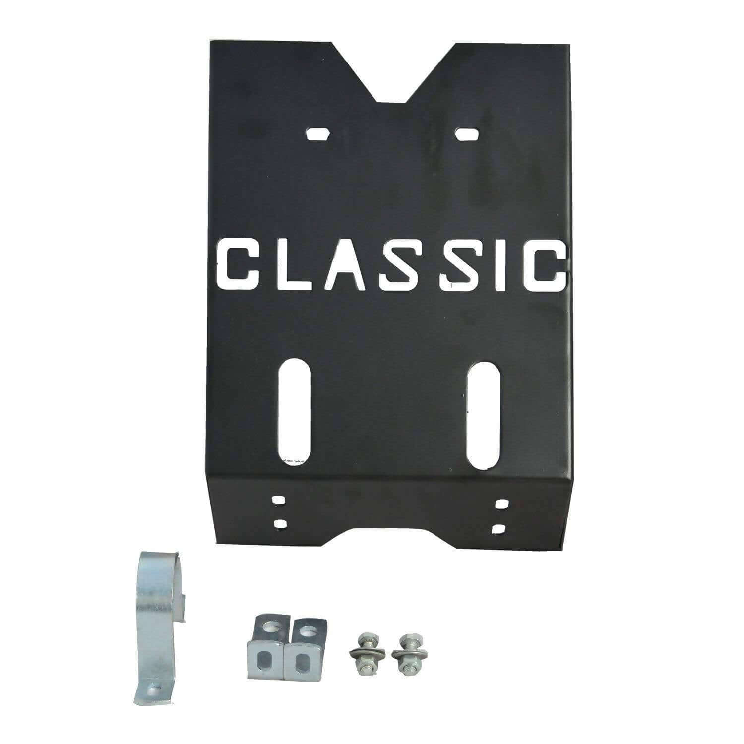 Moto Care Engine Guard/Bash Plate/Sump Guard Suitable For Royal Enfield Classic